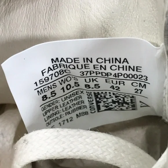 Converse One Star CC Pale Coral Egret White‎ Shoes - Picture 7 of 8